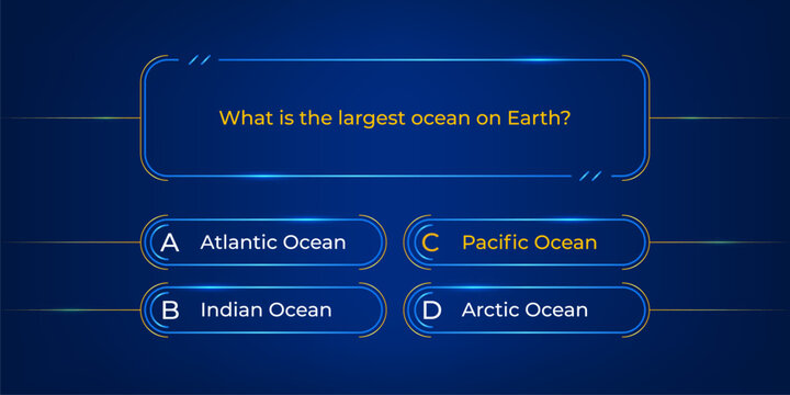 Quiz menu. Intellectual challenge TV show or game, knowledge competition or contest, millionaire quest or questionnaire quiz mobile application menu vector interface frames with answer options bubbles