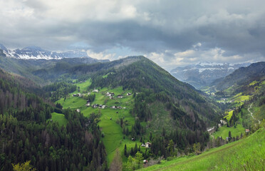 mountain scenery in the region of Trento