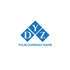 Naklejka premium YDZ letter logo design on white background. YDZ creative initials letter logo concept. YDZ letter design. 