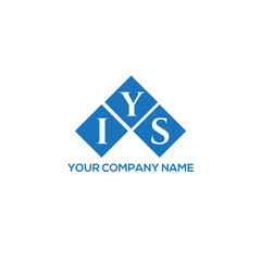 YIS letter logo design on white background. YIS creative initials letter logo concept. YIS letter design.
