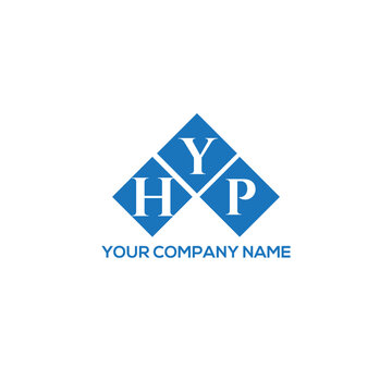 YHP letter logo design on white background. YHP creative initials letter logo concept. YHP letter design.

