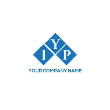 YIP letter logo design on white background. YIP creative initials letter logo concept. YIP letter design.
