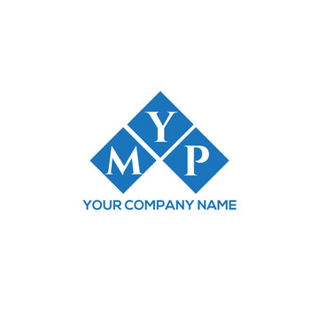 YMP letter logo design on white background. YMP creative initials letter logo concept. YMP letter design.
