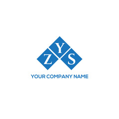 YZS letter logo design on white background. YZS creative initials letter logo concept. YZS letter design.
