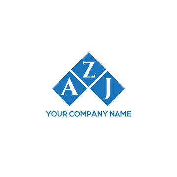ZAJ letter logo design on white background. ZAJ creative initials letter logo concept. ZAJ letter design.
