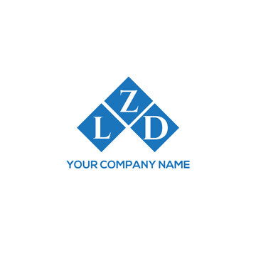 ZLD letter logo design on white background. ZLD creative initials letter logo concept. ZLD letter design.
