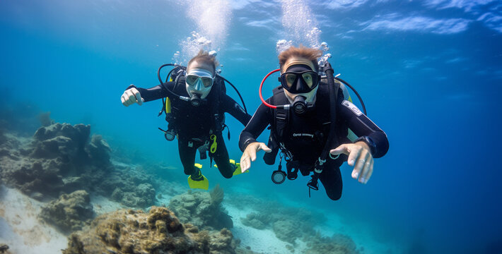 scuba diver in the pool, scuba diver in the water, scuba diver in the underwater, scuba diver in the sea, scuba diver, 