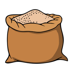 sack vector illustration