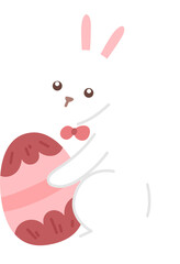 Hand drawn easter decoration clipart