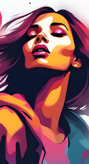 Portrait of a woman wallpapers for I pad, Notebook cover, I phone, tab mobile high quality images.