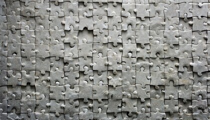 silver background (jigsaw puzzle)