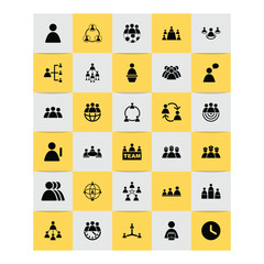 team work design eps 10