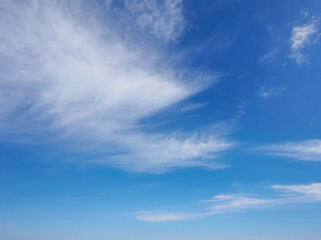 blue sky with clouds