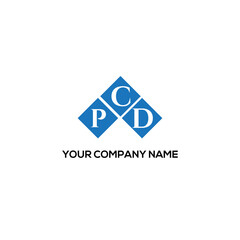 CPD letter logo design on white background. CPD creative initials letter logo concept. CPD letter design.
