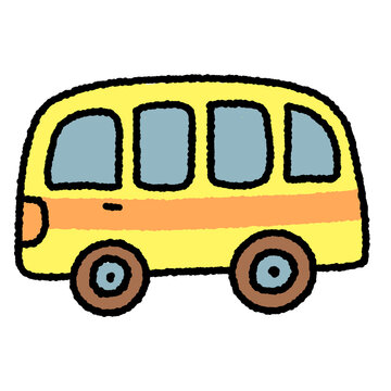 school bus doodle