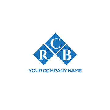 RCB letter logo design on white background. RCB creative initials letter logo concept. RCB letter design.
