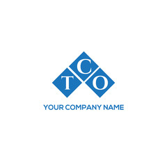 CTO letter logo design on white background. CTO creative initials letter logo concept. CTO letter design.
