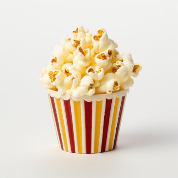 Beautiful popcorn image illustration