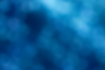 Blue color defocused background of OLED monitor. Abstract colorful background.