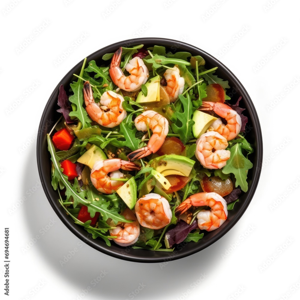 Poster Shrimp Salad with Avocado