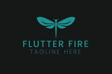 dragonfly design vector logo clipart sublimation graphic