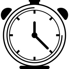 Line Clock Icon