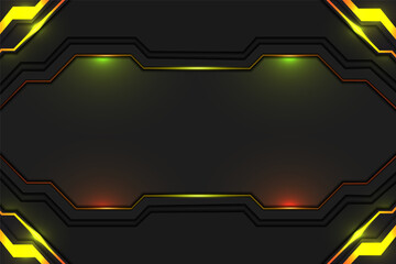 Modern Abstract Style Gaming Background