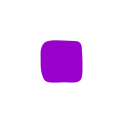 set of simple elements in purple element