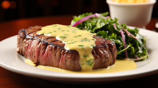 grilled steak HD 8K wallpaper Stock Photographic Image 