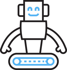 Smart Robot Icon
