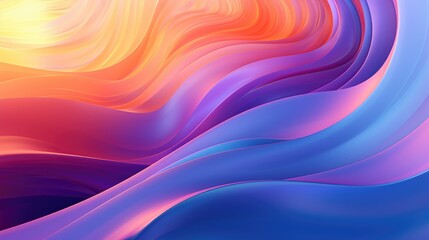 wave line abstract wallpaper colorful