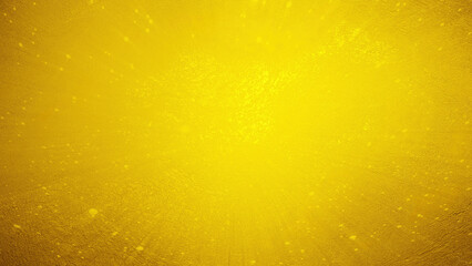 Obraz premium The background of the scene glows with depth and moves with a golden yellow gradient shining.