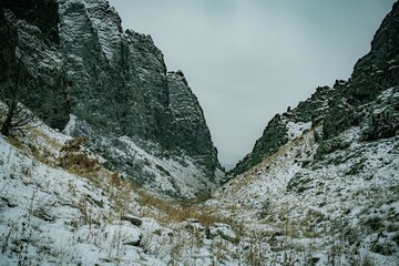 view from the top of mountain