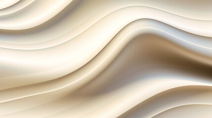 Serene Waves of Creamy Texture Flowing Gently in an Abstract Artistic Presentation