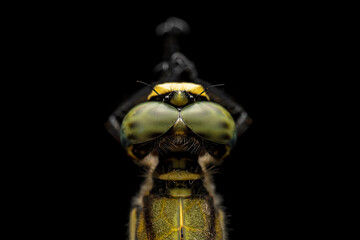 Close up of Dragonfly Head