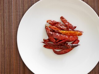 インドの大きい唐辛子（レッドチリ）