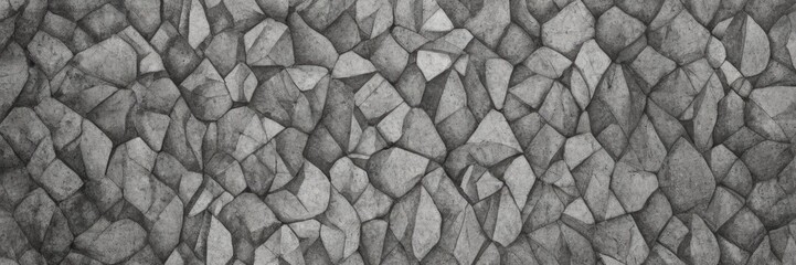 Pencil drawing, dense interweaving of branches. Volumetric drawing in pencil on paper.