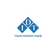 DIT letter logo design on white background. DIT creative initials letter logo concept. DIT letter design.
