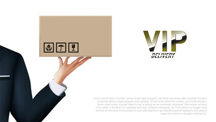 Premium Quality, Luxury Vip Delivery By Waiter