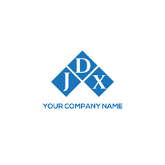 DJX letter logo design on white background. DJX creative initials letter logo concept. DJX letter design.
