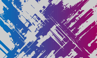 Colorful gradient grunge background. Vector