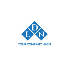 DLN letter logo design on white background. DLN creative initials letter logo concept. DLN letter design.
