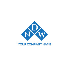 DNW letter logo design on black background. DNW creative initials letter logo concept. DNW letter design.
