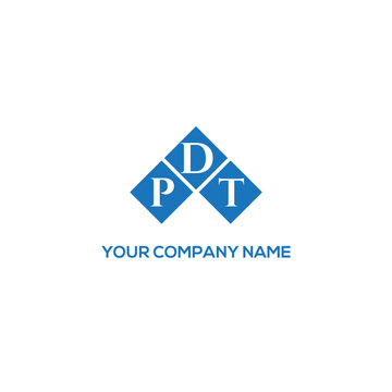 DPT letter logo design on white background. DPT creative initials letter logo concept. DPT letter design.
