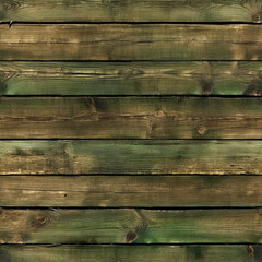Заголовок: Seamless Wood Plank Texture rustic wood where the dominant color is Green created with Generative Ai