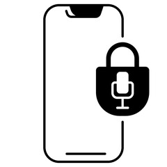 Voice Lock Icon