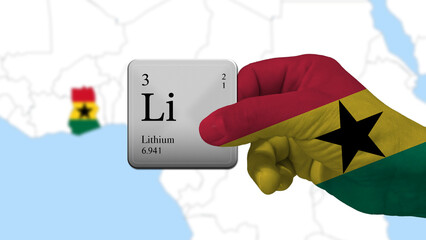 The state of Ghana, the new lithium producer