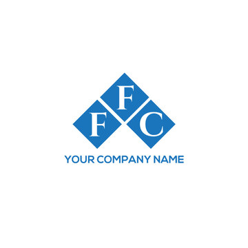 FFC letter logo design on white background. FFC creative initials letter logo concept. FFC letter design.
