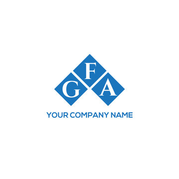 FGA letter logo design on white background. FGA creative initials letter logo concept. FGA letter design.
