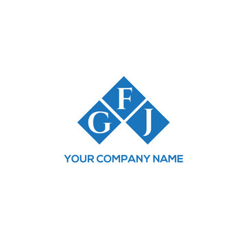 FGJ letter logo design on white background. FGJ creative initials letter logo concept. FGJ letter design.
